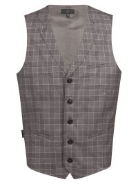 Herren-Weste Glencheck mit elegantem Muster